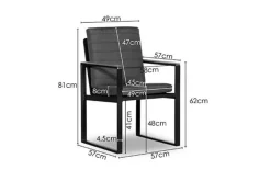 Al Arab' Dining tuinstoel