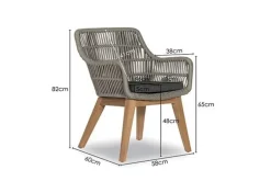 Amelia' Dining tuinstoel