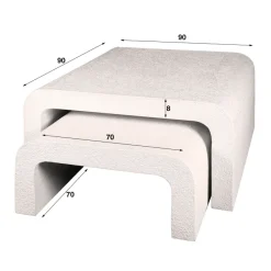 Ardo salontafel set van 2