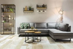 Bankstel Mauro met Ottomaan Antraciet