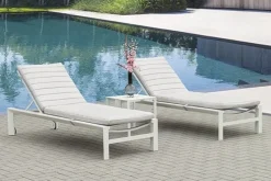 Bijzet tuintafel 'Altona' Wit