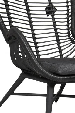 Butterfly' Loungestoel inclusief zitkussen