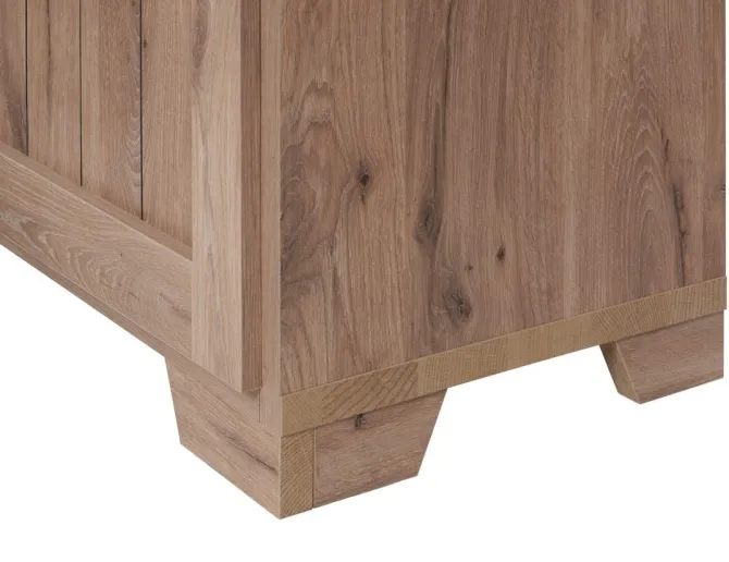 Cesar dressoir met 2 deuren en 3 lades