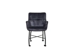 Chicago Armstoel op wieltjes