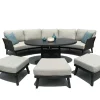 Cozy Livingset met coffee table en 3 hockers
