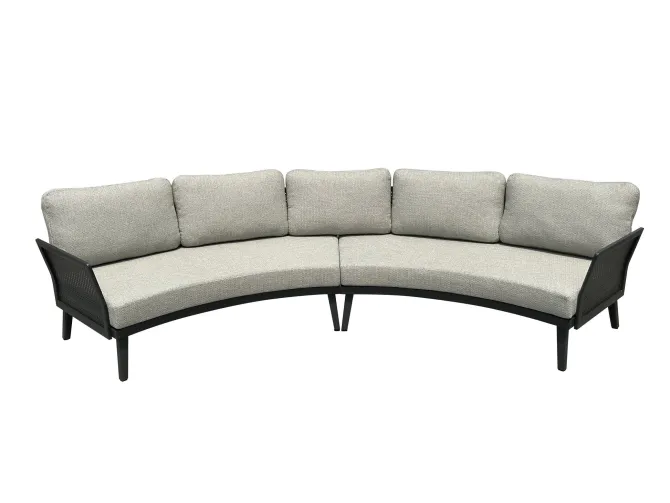 Cozy Livingset met coffee table en 3 hockers