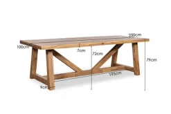 Dining tuintafel 'Figueres'