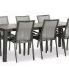 Diningset 'Reese' Dark Grey