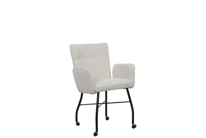 Divani Armstoel op wieltjes