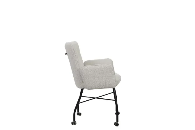 Divani Armstoel op wieltjes