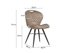 Eetkamerstoel 'Ancona'