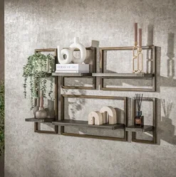 Hierro wandschap set van 5