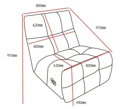 Just Chill relaxfauteuil, verkrijgbaar in 3 kleuren!