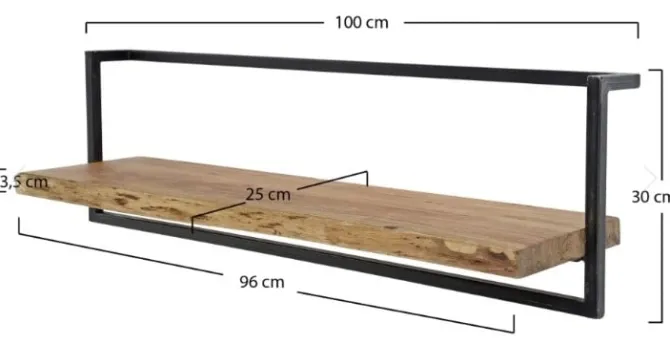 Kodai wandrek rectangular, verkrijgbaar in 3 maten!