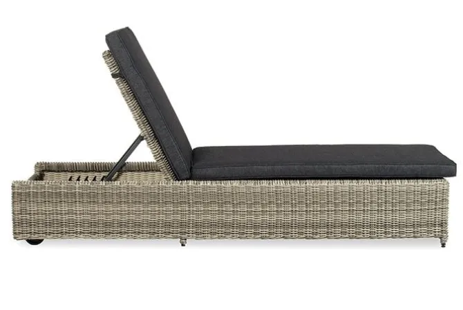 Levisa Sunbed met wiel Verstelbaar