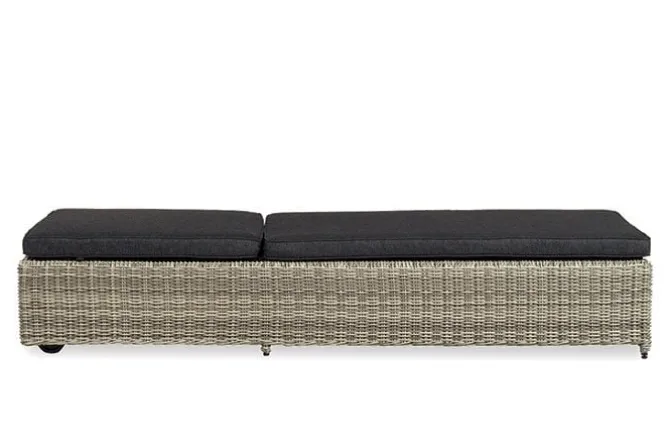 Levisa Sunbed met wiel Verstelbaar