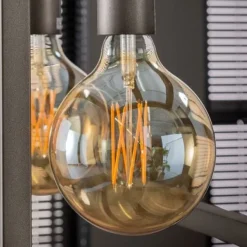 Lichtbron LED filament bol 20,0 - E27 8W dimbaar