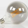Lichtbron LED filament bol Ø12,5 E27 6W smoke grey