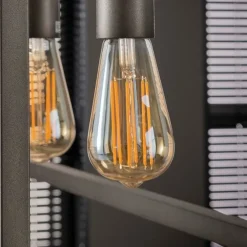 Lichtbron LED filament druppel - E27 6W dimbaar