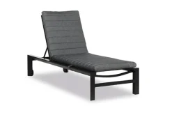 Ligbed 'Altona' met wiel Verstelbaar Antraciet