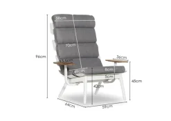 Loungestoel 'Cordoba' 2-delig