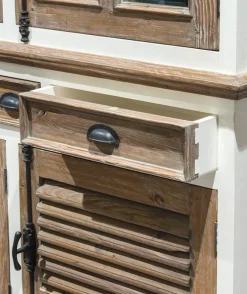 Martinique Glass Cabinet 3 deurs