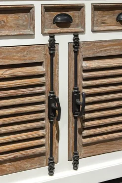 Martinique Glass Cabinet 3 deurs