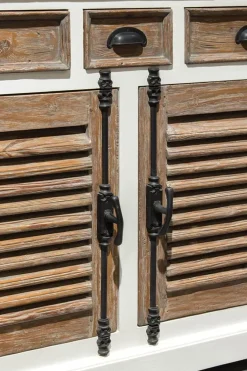 Martinique Glass Cabinet 2 deurs