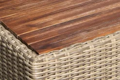 Mateo' loungeset met coffee table en incl. alle zit- en rugkussens