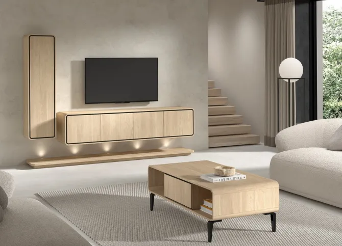 Nux TV-kast zwevend large