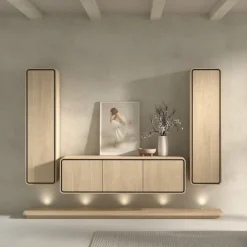 Nux TV-kast zwevend medium