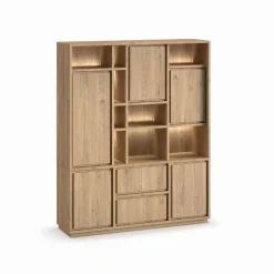 Oax wandkast inclusief LED verlichting