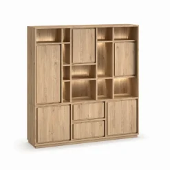 Oax wandkast inclusief LED verlichting