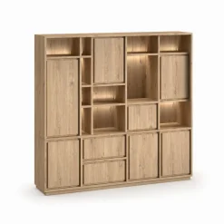 Oax wandkast inclusief LED verlichting