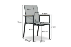 Outdoor Diningchair 'Avalon' Stapelbaar