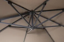 Palermo' Hangparasol vierkant 300 cm