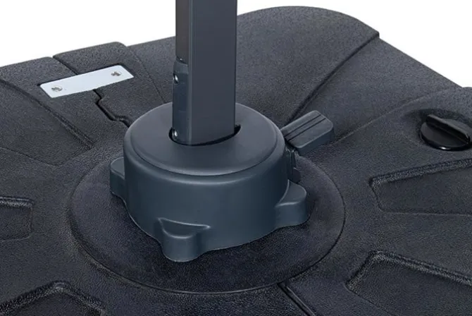 Palermo' Hangparasol vierkant 300 cm