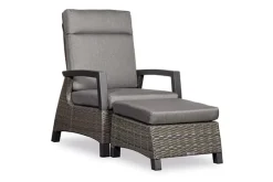 Prato island verstelbare fauteuil inclusief zit- en rugkussen