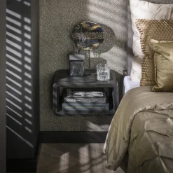 Sobre nachtkastje zwart