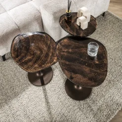 Topaas bijzettafel in 2 kleuren