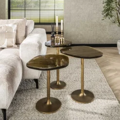 Topaas bijzettafel in 2 kleuren