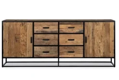 Vedic Dressoir 2 deuren, 6 lades