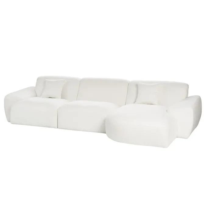 Villa bankstel met longchair