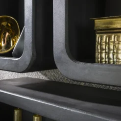 Vulcano wandrekken set van 4 in antraciet